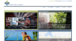 Desktop Screenshot of oxfordlibrary.org