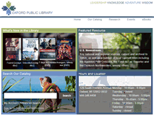 Tablet Screenshot of oxfordlibrary.org